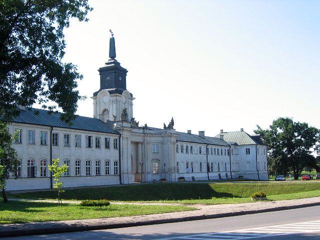 Potockin palatsi. Radzyn Podlaski, Puola.