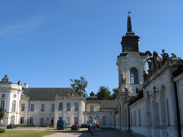 Potockin palatsi. Radzyn Podlaski, Puola.