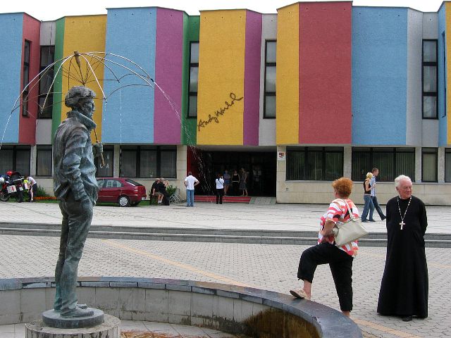 Andy Warhol -museo. Medzilaborce, Slovakia.