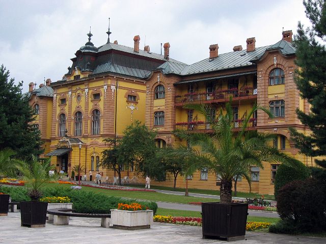 Kylpylhotelli Astria. Bardejovsk Kpele, Slovakia.