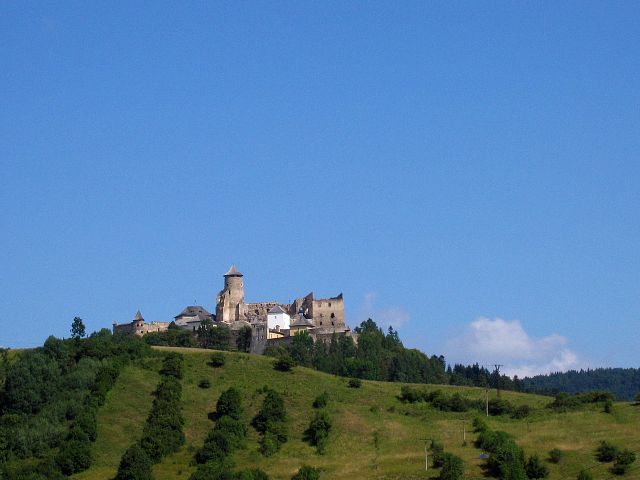 Star L'ubovnan linna. Star L'ubovna, Slovakia.