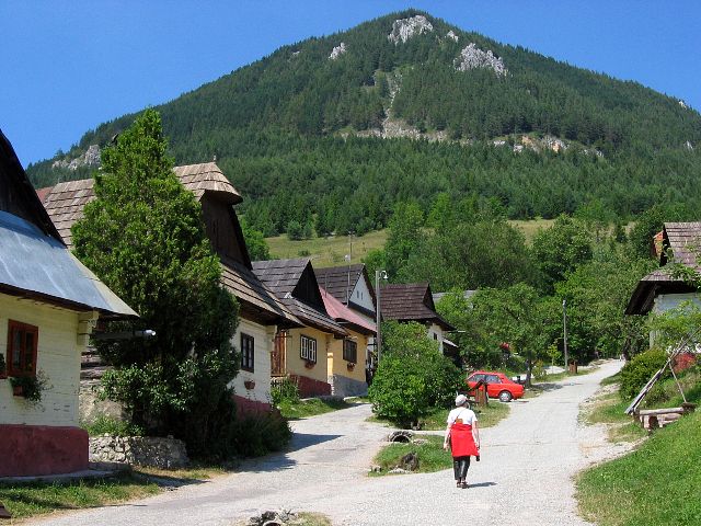 Vlkolinec, Slovakia.