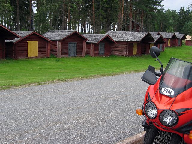 Nrpin kirkkotallit. Nrpi, Suomi.