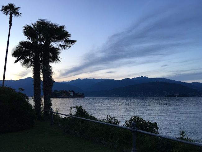 Maggiorejrvi illan hmrtyess. Stresa, Italia 23.6.2019.
